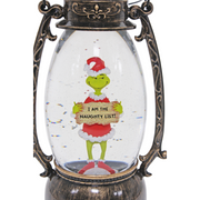 24cm Dr. Seuss Grinch Lantern – "I Am the Naughty List" Light-Up Christmas Decoration