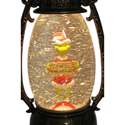 24cm Dr. Seuss Grinch Lantern – "I Am the Naughty List" Light-Up Christmas Decoration