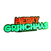 Dr. Seuss Merry Grinchmas Infinity Light 90cm with vibrant Grinch design and glowing LED infinity effect.