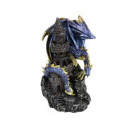 Ronis Dragon Guarding Castle Tower 14cm Assorted – thumbnail