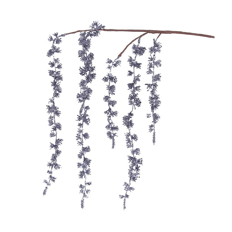 Ronis Drop Stem 110cm Dark Silver