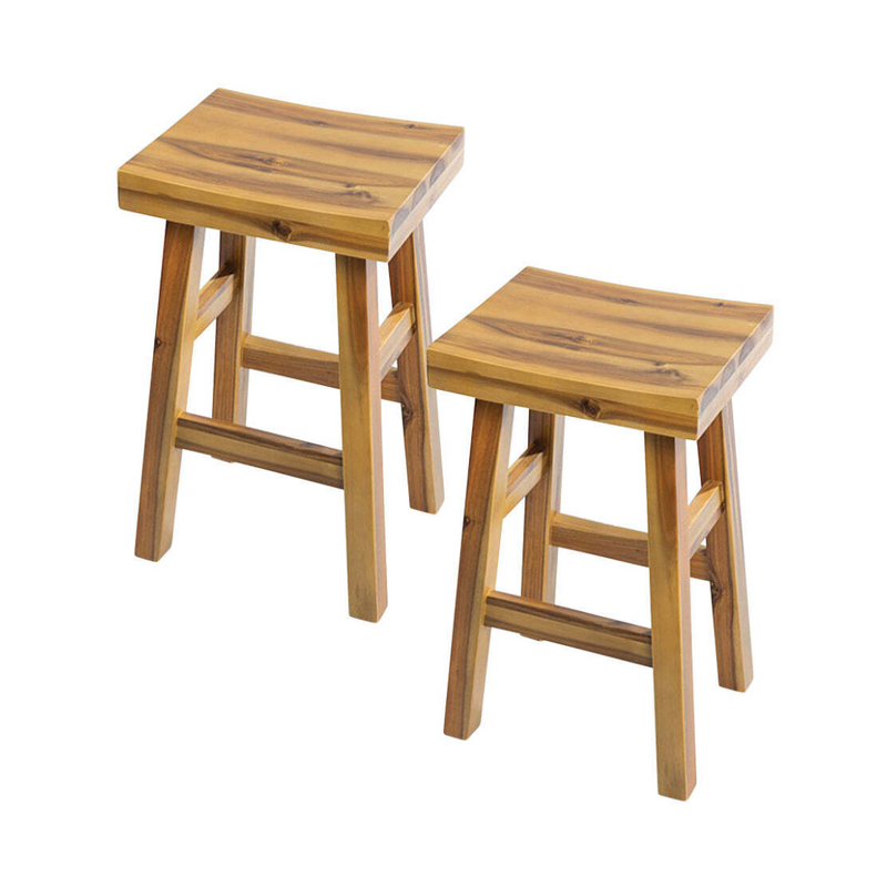 Ronis Dylan Wooden Stool Oak 29x35x51cm