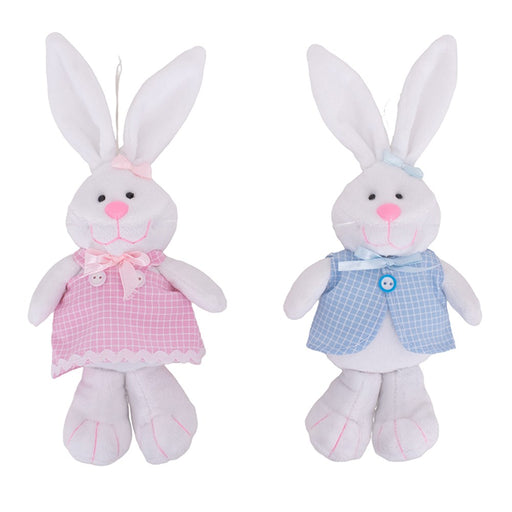 Soft fluffy bunny plush toy