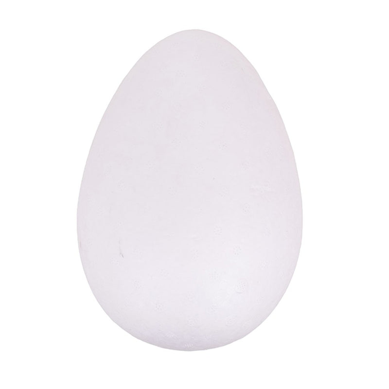 Large white foam egg for DIY