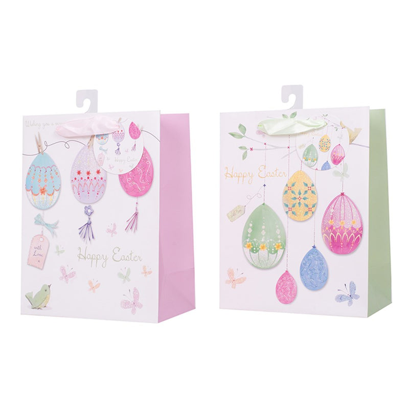 Medium Easter gift bag with egg design