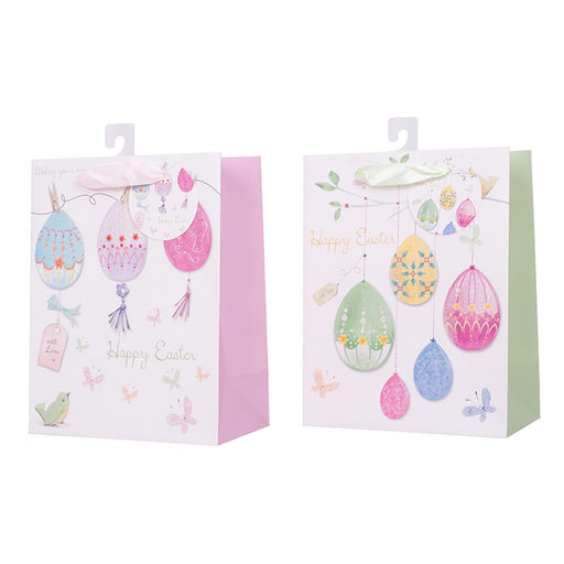 Medium Easter gift bag with egg design