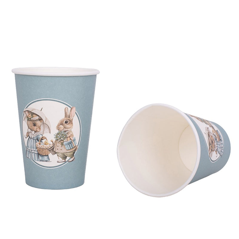 20 pack vintage design paper cups