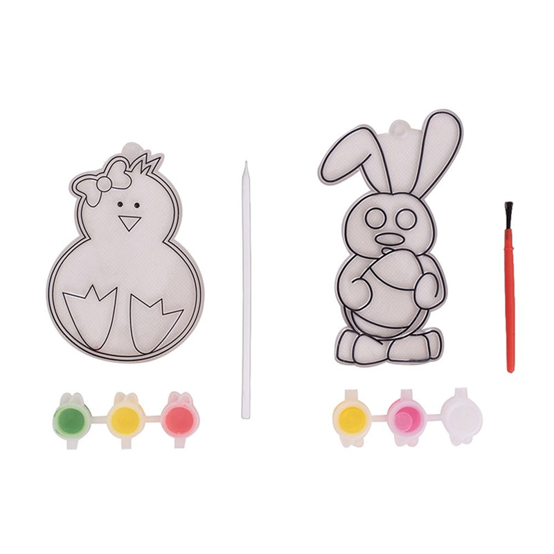 DIY sun catcher kit with paint