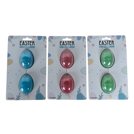 Pack of 2 colored slime containers