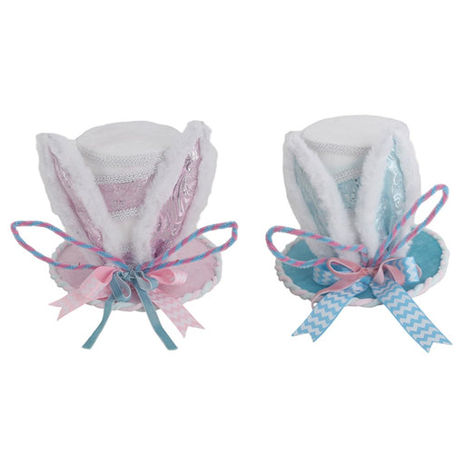 Top hat decoration with bunny ears