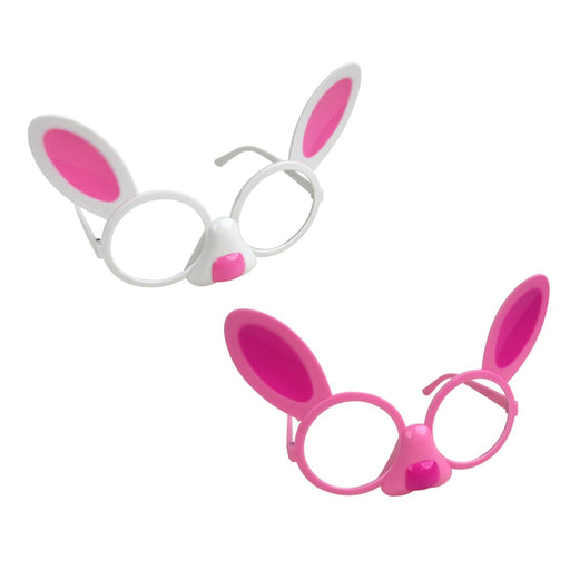 Assorted design bunny glasses