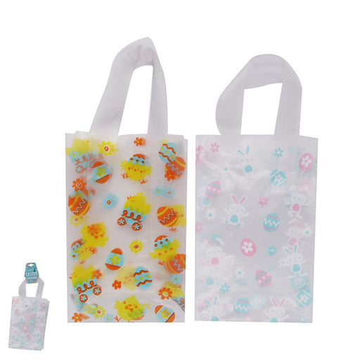 Pack of 6 plastic Easter loot bags