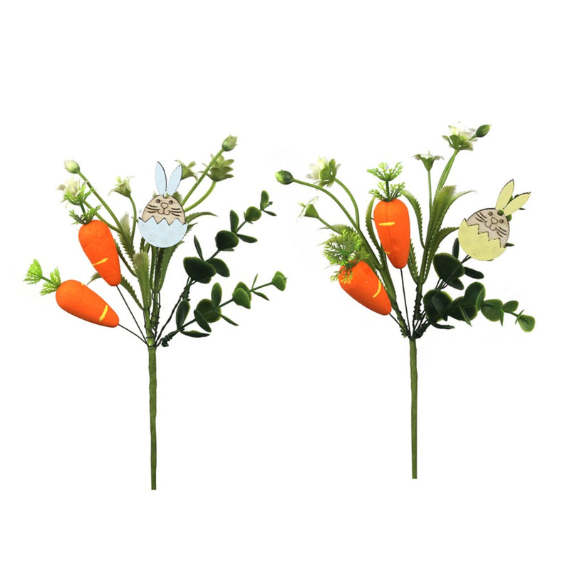 Assorted carrot decoration picks