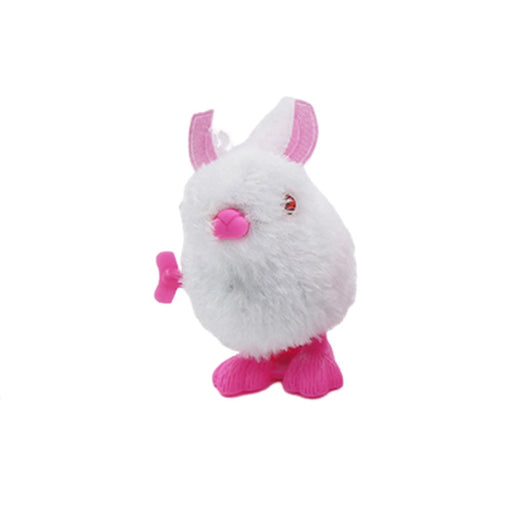 Wind up hopping bunny toy