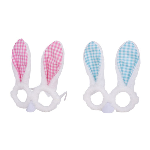 Glasses with attached bunny ears
