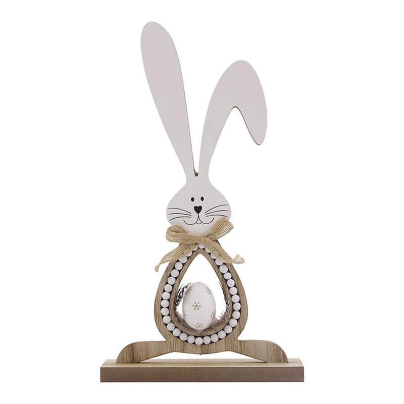 MDF bunny silhouette decoration