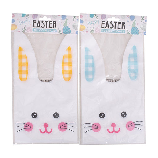 10 pack bunny ear loot bags