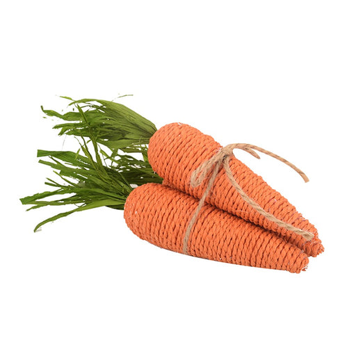 Set of 3 realistic carrots