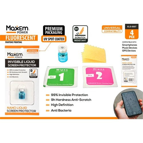 Liquid glass screen protector kit