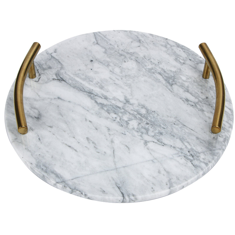 Gifts Ornamental And Figurines Carry Tray 30Cmmarble