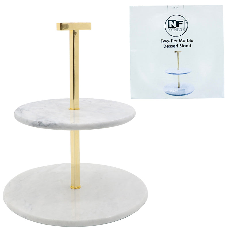 Kitchen Prep Tiered Stand 25&20X27Marble