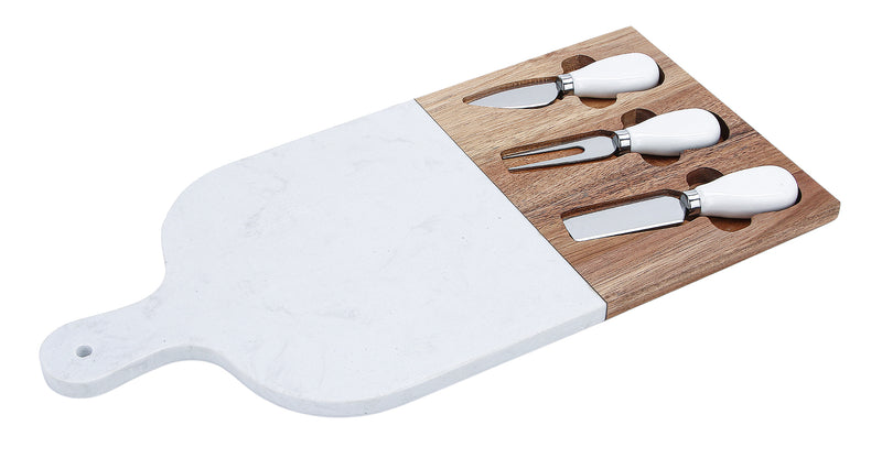 Gifts Ornamental And Figurines Cheese Board Pack 42X20Marble