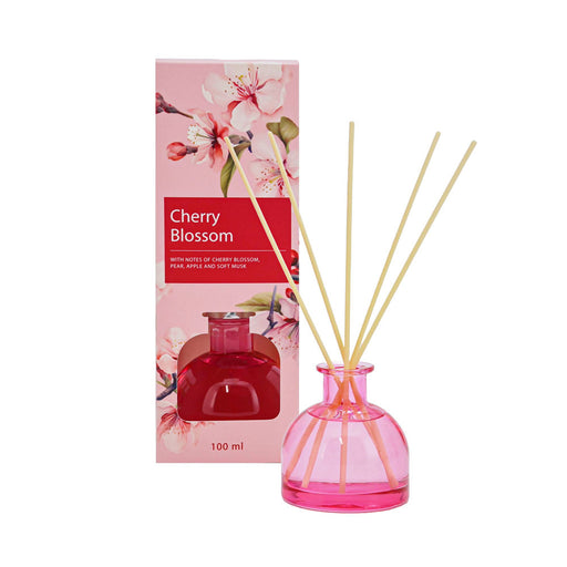 Small bottle dispensing Cherry Blossom fragrance