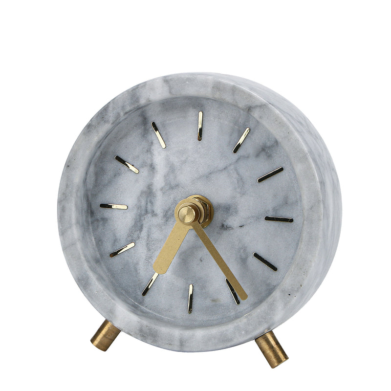 Gifts Ornamental And Figurines Alarm Clock 12X3 Marble
