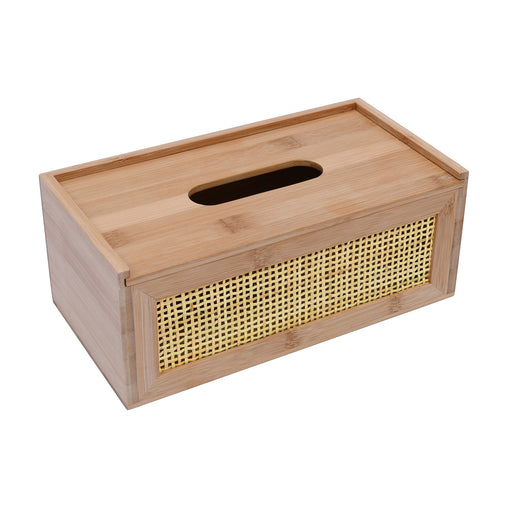 Gifts Ornamental And Figurines Tissue Box 25X13X10 Bamboo