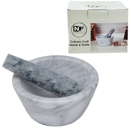 Kitchen Prep Mortar & Pestle 15X7Marble