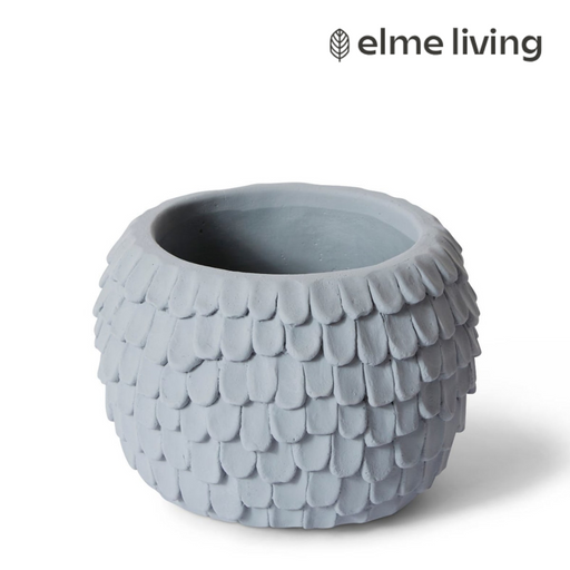 Ronis Eason Pot Grey 19x19x14cm