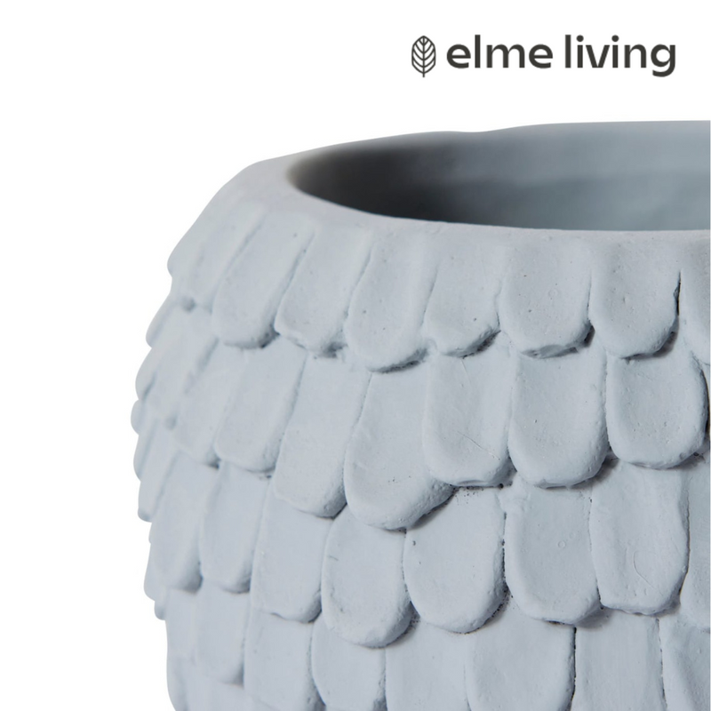 Ronis Eason Pot Grey 19x19x14cm