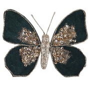 Ronis Emerald Butterfly with Clip 13x10x2cm
