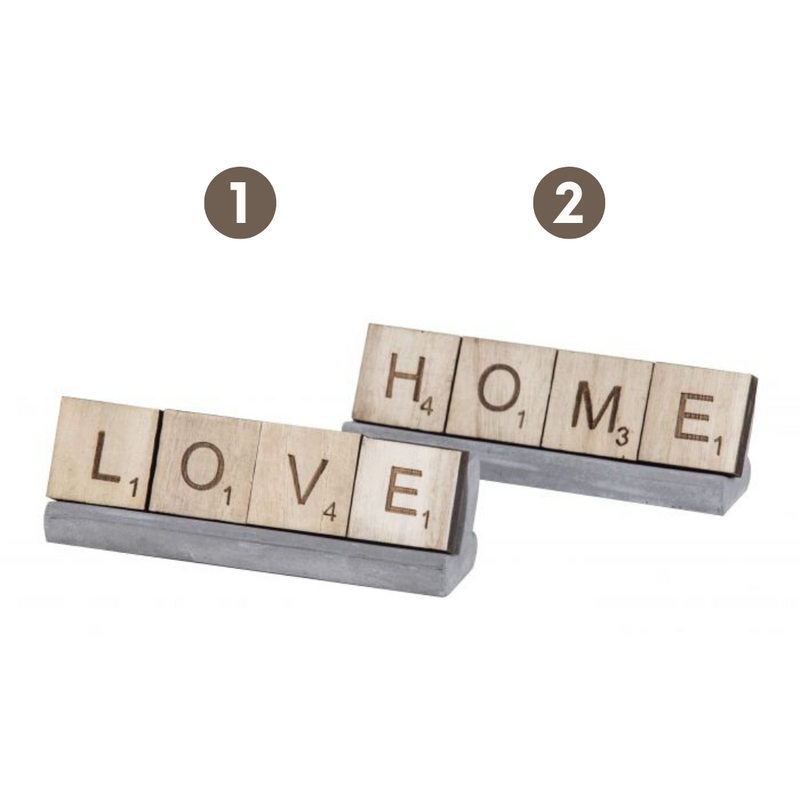 Ronis Emporium Home and Love Scrabble 2 Asstd