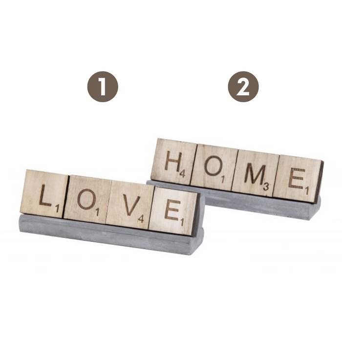 Ronis Emporium Home and Love Scrabble 2 Asstd