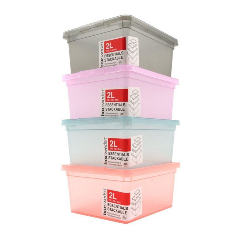 Essential Stackable Box 2L 19x16x9cm