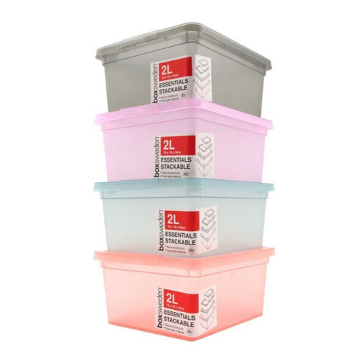 Essential Stackable Box 2L 19x16x9cm