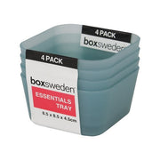 Ronis Essentials Tray 8.5x8.5x4.5cm 4pk 4 Asstd