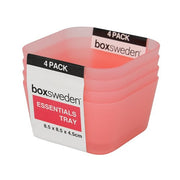Ronis Essentials Tray 8.5x8.5x4.5cm 4pk 4 Asstd