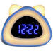 Ronis Eurie Cat Ears Sunrise Light Digital Alarm Clock 13x6.5x11cm 3 Asstd