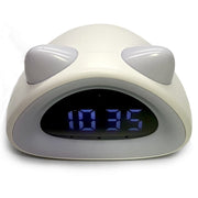 Ronis Eurie Cat Ears Sunrise Light Digital Alarm Clock 13x6.5x11cm Assorted