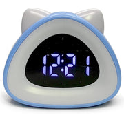 Ronis Eurie Cat Ears Sunrise Light Digital Alarm Clock 13x6.5x11cm Assorted