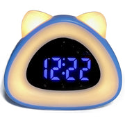 Ronis Eurie Cat Ears Sunrise Light Digital Alarm Clock 13x6.5x11cm Assorted