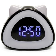 Ronis Eurie Cat Ears Sunrise Light Digital Alarm Clock 13x6.5x11cm Assorted