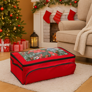 Premium Everything Christmas storage bag with zipper and handles for seasonal décor – thumbnail