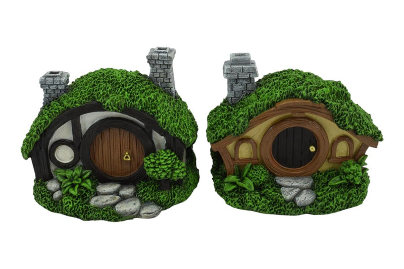 Assorted fairy garden hobbit house 9cm