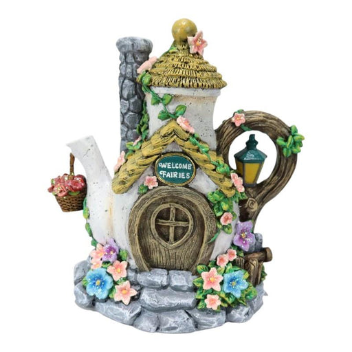 Teapot fairy house ornament 20x18cm