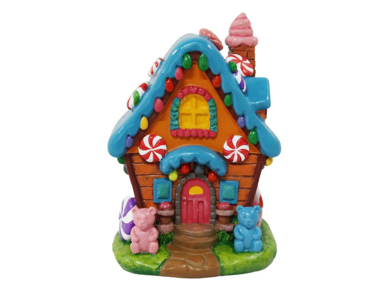 Fairy Garden Lolly Shop House 17cm