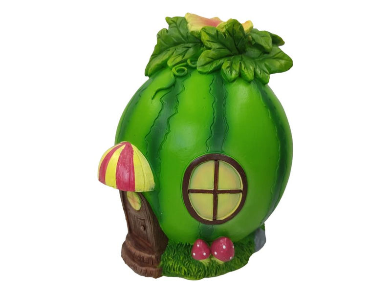 Fairy Garden Watermelon House 17cm