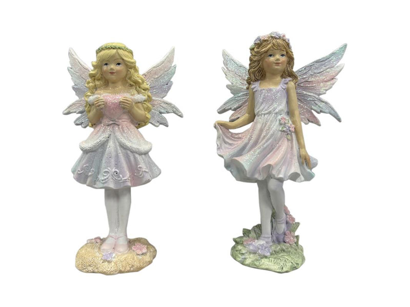 Standing Flow er Fairy 2 assorted 13cm